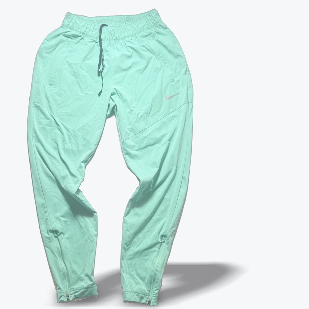 Nike Running Pants Dri-FIT Joggers Essential Tapered Mint Green Jogger Size S
